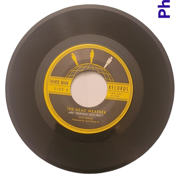 THE DEAD WEATHER HANG YOU FROM THE HEAVENS 7" 45 - Picture 4 of 4